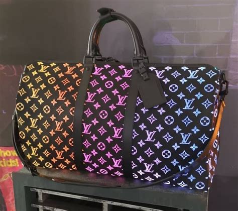 lv duffle bag neon|louis vuitton soft sided luggage.